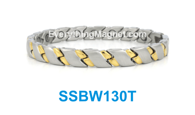Magnetic Stainless Steel Bracelet - SSBW130T