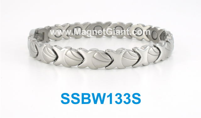 Magnetic Stainless Steel Bracelet - SSBW133S