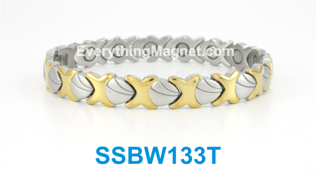 Magnetic Stainless Steel Bracelet - SSBW133T