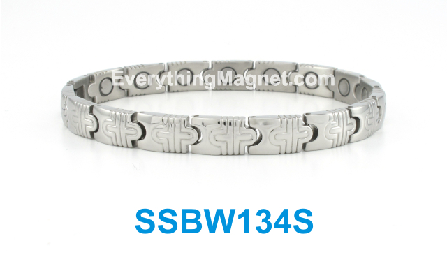 Magnetic Stainless Steel Bracelet - SSBW134S