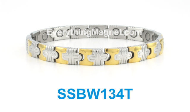 Magnetic Stainless Steel Bracelet - SSBW134T