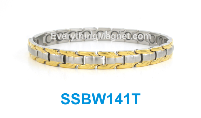 Magnetic Stainless Steel Bracelet - SSBW141T