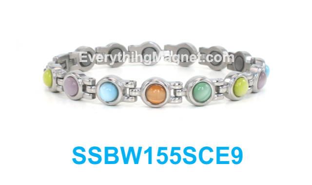 Magnetic Stainless Steel Bracelet - SSBW155SCE9