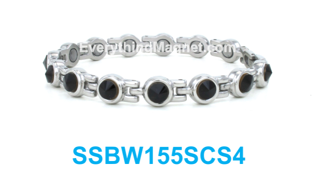 Magnetic Stainless Steel Bracelet - SSBW155SCS4