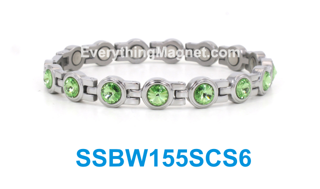 Magnetic Stainless Steel Bracelet - SSBW155SCS6