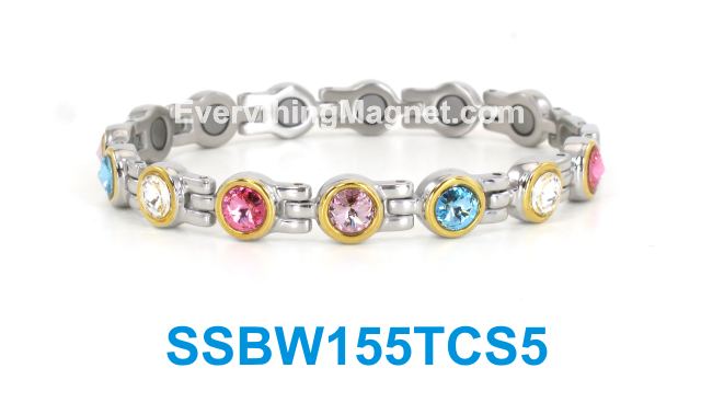Magnetic Stainless Steel Bracelet - SSBW155TCS5