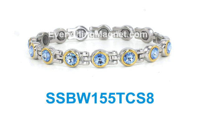 Magnetic Stainless Steel Bracelet - SSBW155TCS8