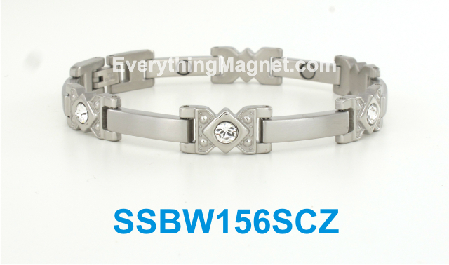 Magnetic Stainless Steel Bracelet - SSBW156SCZ