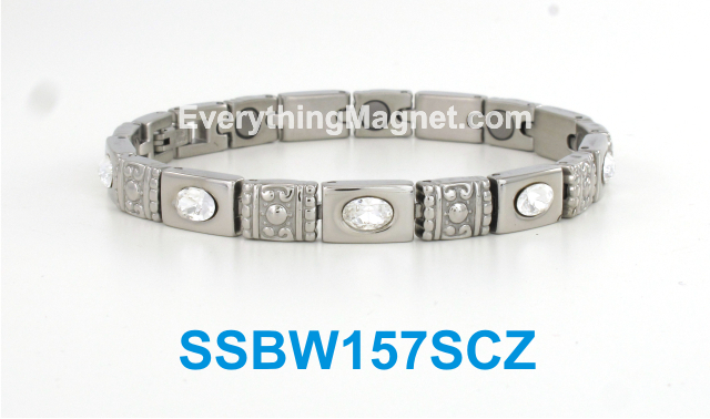 Magnetic Stainless Steel Bracelet - SSBW157SCZ