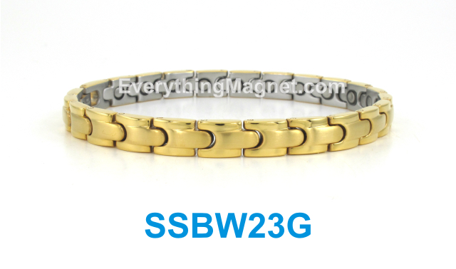 Magnetic Stainless Steel Bracelet - SSBW23G