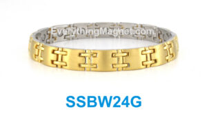 Magnetic Stainless Steel Bracelet – SSBW24G