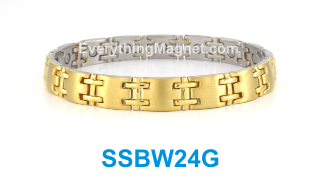 Magnetic Stainless Steel Bracelet - SSBW24G
