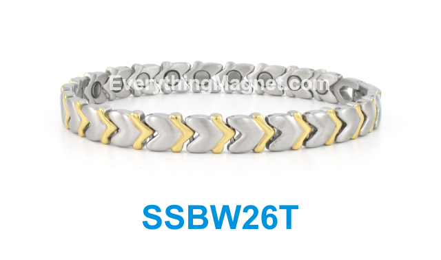 Magnetic Stainless Steel Bracelet - SSBW26T