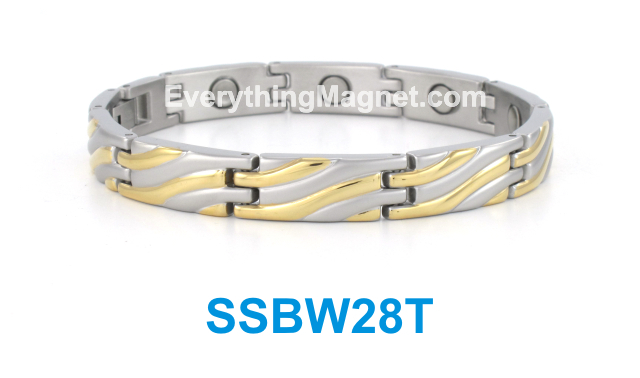 Magnetic Stainless Steel Bracelet - SSBW28T