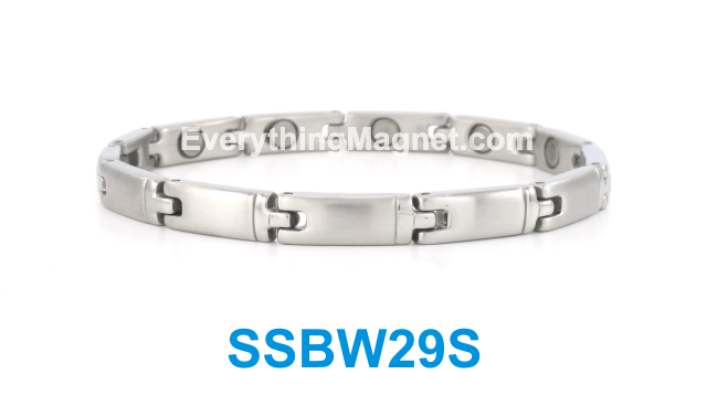 Magnetic Stainless Steel Bracelet - SSBW29S