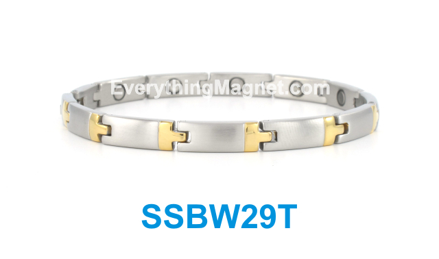 Magnetic Stainless Steel Bracelet - SSBW29T