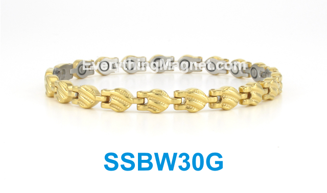 Magnetic Stainless Steel Bracelet - SSBW30G