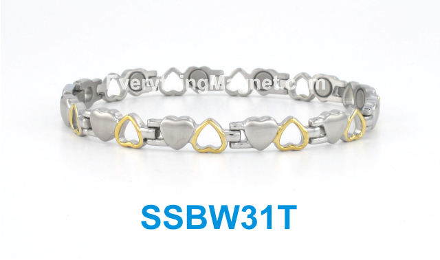 Magnetic Stainless Steel Bracelet - SSBW31T