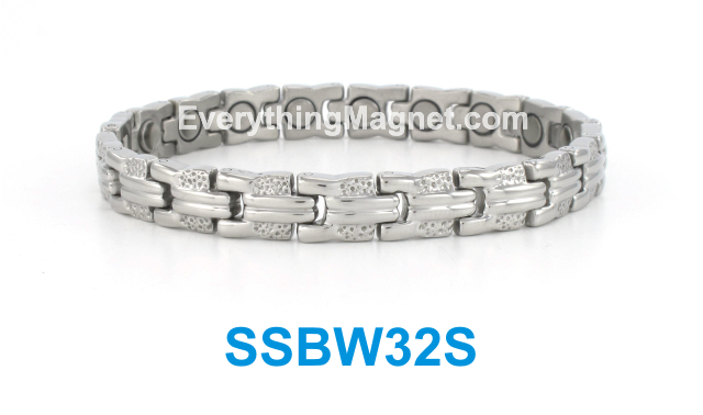 Magnetic Stainless Steel Bracelet - SSBW32S