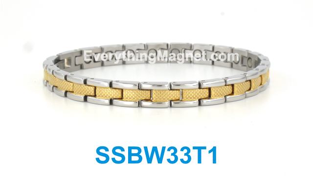 Magnetic Stainless Steel Bracelet - SSBW33T1
