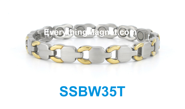 Magnetic Stainless Steel Bracelet - SSBW35T