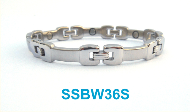 Magnetic Stainless Steel Bracelet - SSBW36S