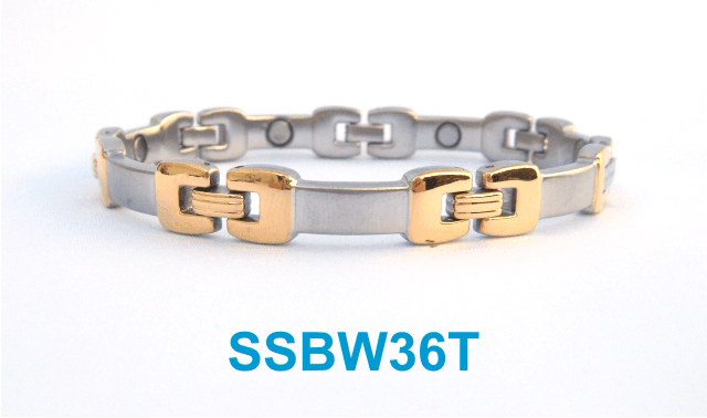 Magnetic Stainless Steel Bracelet - SSBW36T