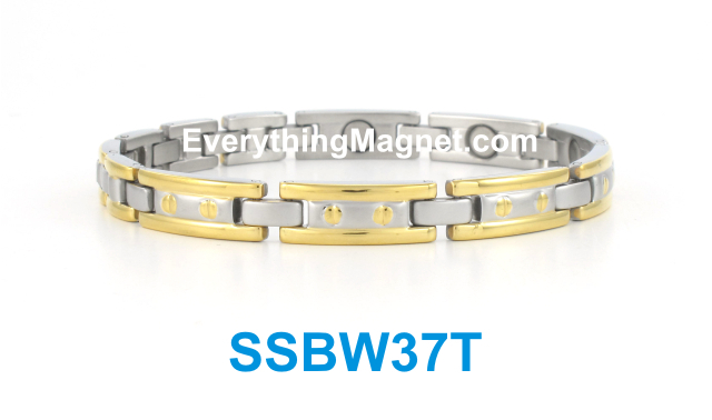 Magnetic Stainless Steel Bracelet - SSBW37T