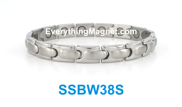 Magnetic Stainless Steel Bracelet - SSBW38S