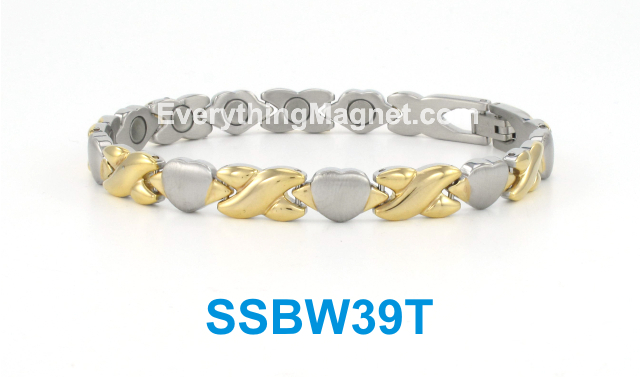 Magnetic Stainless Steel Bracelet - SSBW39T