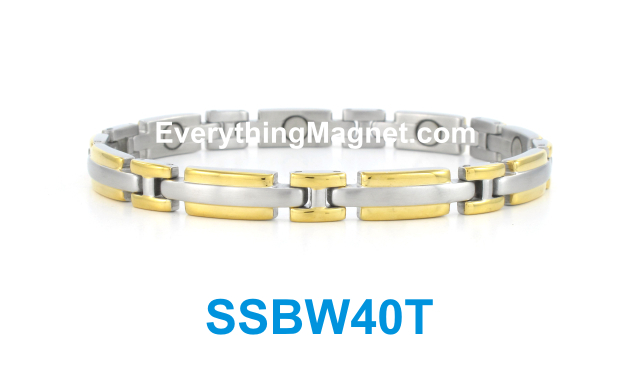 Magnetic Stainless Steel Bracelet - SSBW40T