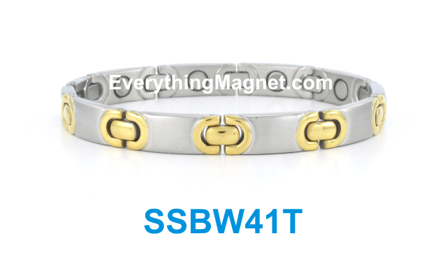 Magnetic Stainless Steel Bracelet - SSBW41T
