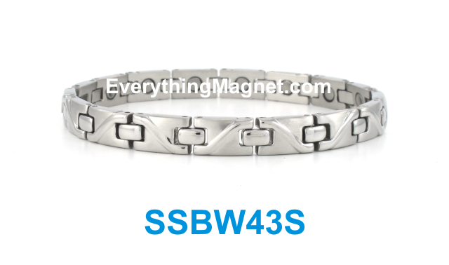 Magnetic Stainless Steel Bracelet - SSBW43S