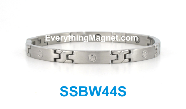 Magnetic Stainless Steel Bracelet - SSBW44S