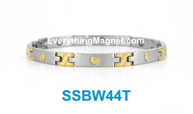 Magnetic Stainless Steel Bracelet - SSBW44T