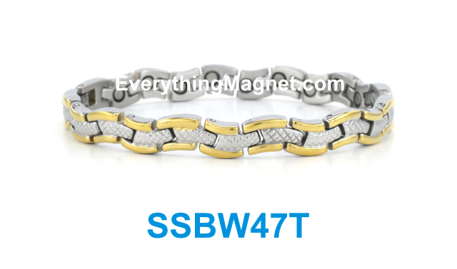 Magnetic Stainless Steel Bracelet - SSBW47T
