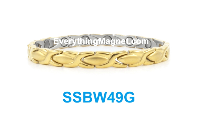 Magnetic Stainless Steel Bracelet - SSBW49G