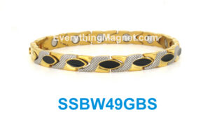Magnetic Stainless Steel Bracelet – SSBW49GBS