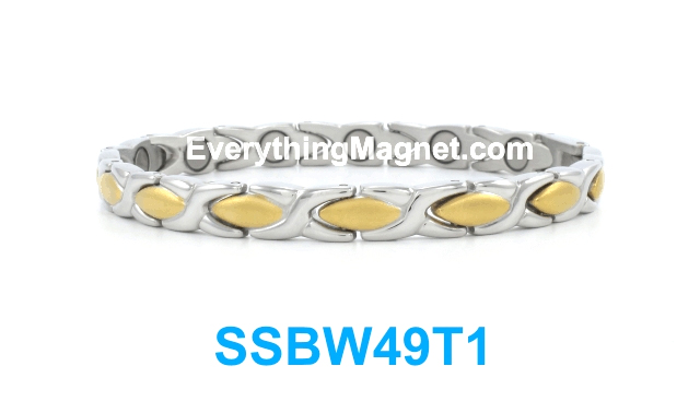 Magnetic Stainless Steel Bracelet - SSBW49T1