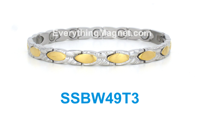 Magnetic Stainless Steel Bracelet - SSBW49T3