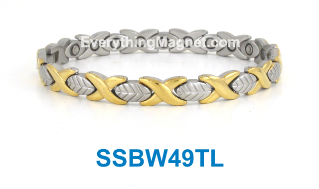 Magnetic Stainless Steel Bracelet - SSBW49TL