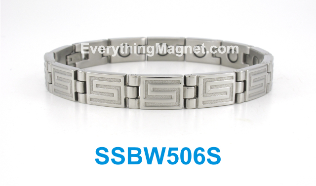 Magnetic Stainless Steel Bracelet - SSBW506S
