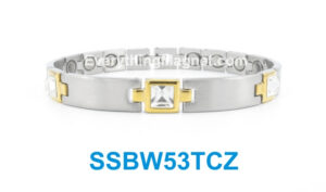 Magnetic Stainless Steel Bracelet – SSBW53TCZ
