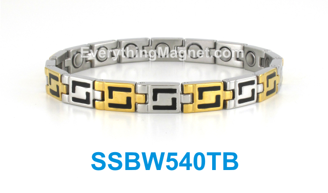 Magnetic Stainless Steel Bracelet - SSBW540TB