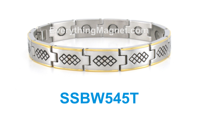 Magnetic Stainless Steel Bracelet - SSBW545T