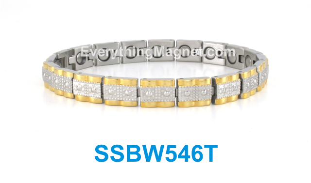 Magnetic Stainless Steel Bracelet - SSBW546T