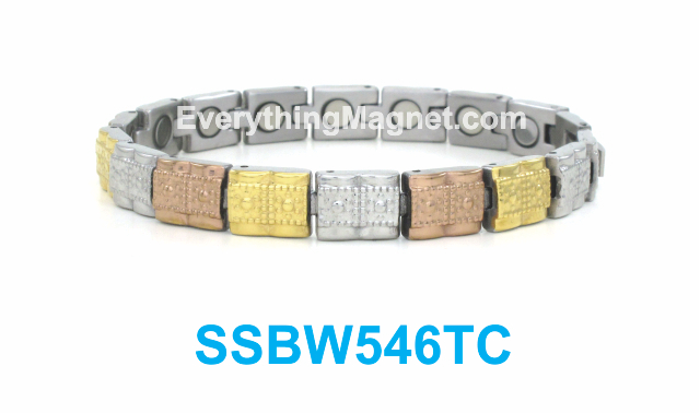 Magnetic Stainless Steel Bracelet - SSBW546TC