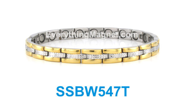 Magnetic Stainless Steel Bracelet - SSBW547T