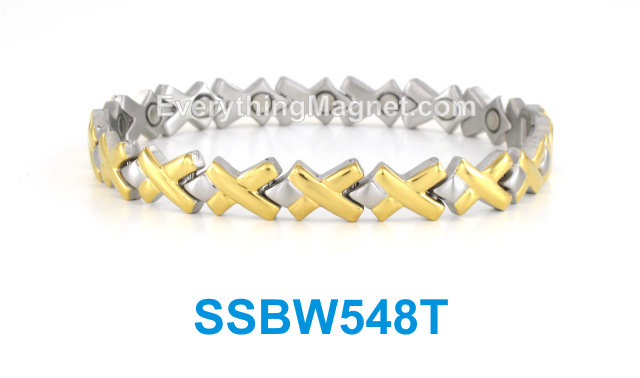 Magnetic Stainless Steel Bracelet - SSBW548T