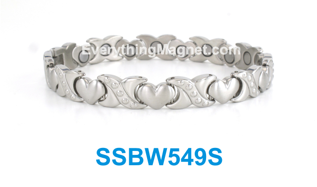 Magnetic Stainless Steel Bracelet - SSBW549S